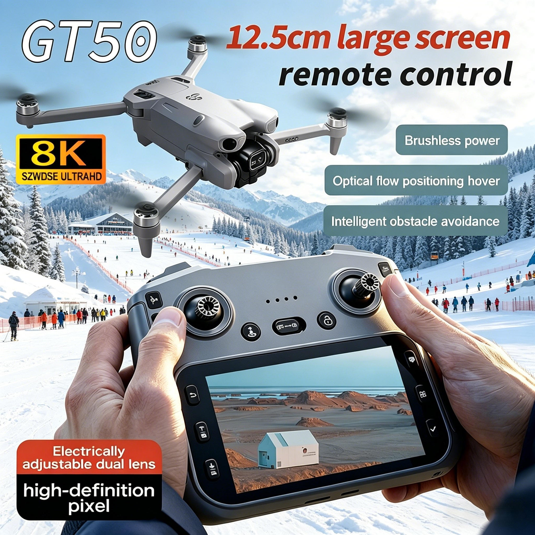 Drone Lidar - GT50 PRO MIni 5 pro RC