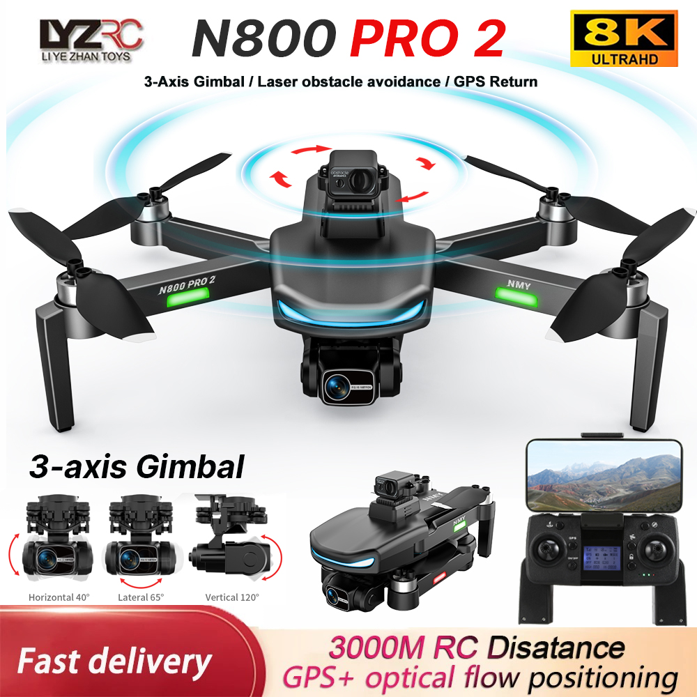 Drone Photogrammetry - N800 PRO 2 GPS Drone Professional