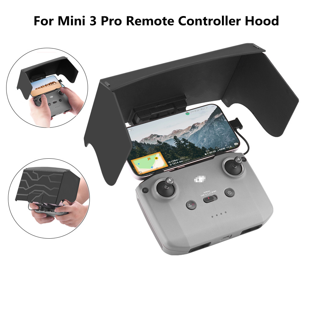 Drone Video Production - Remote Control Sun Hood For DJI
