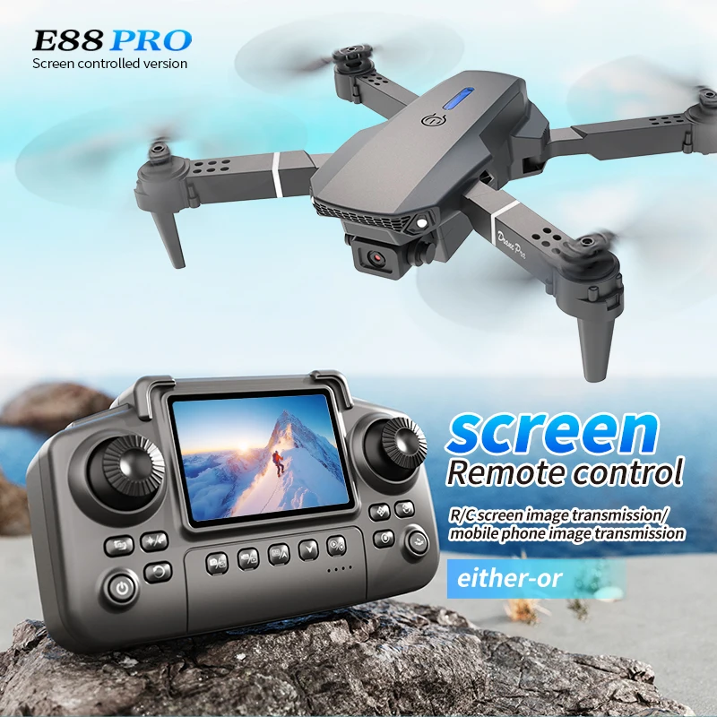 Professional E88 PRO Drone wit – обзор и цена Drone Surveying