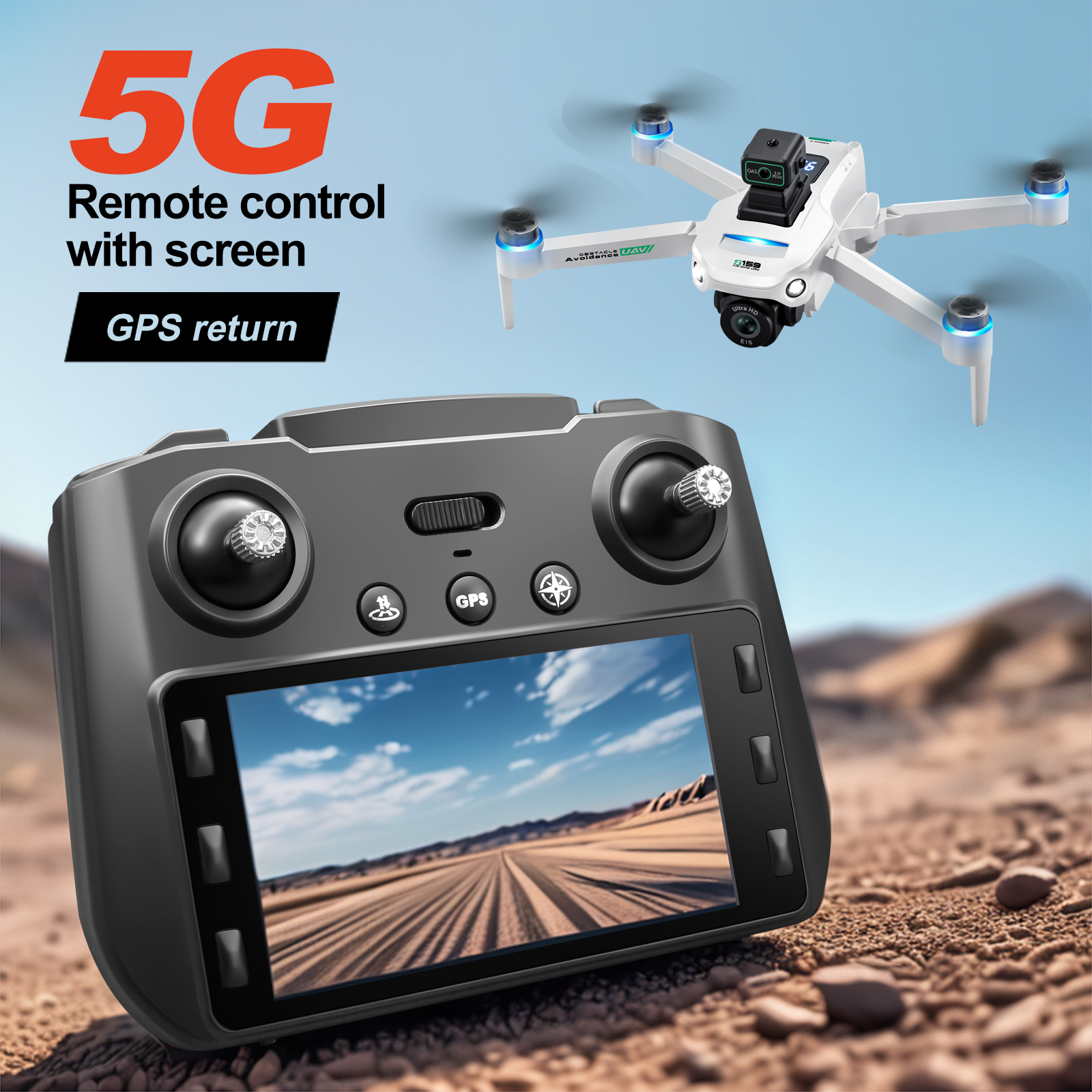 S159 Mini Drone GPS 8K Profess – обзор и цена Drone Video Production