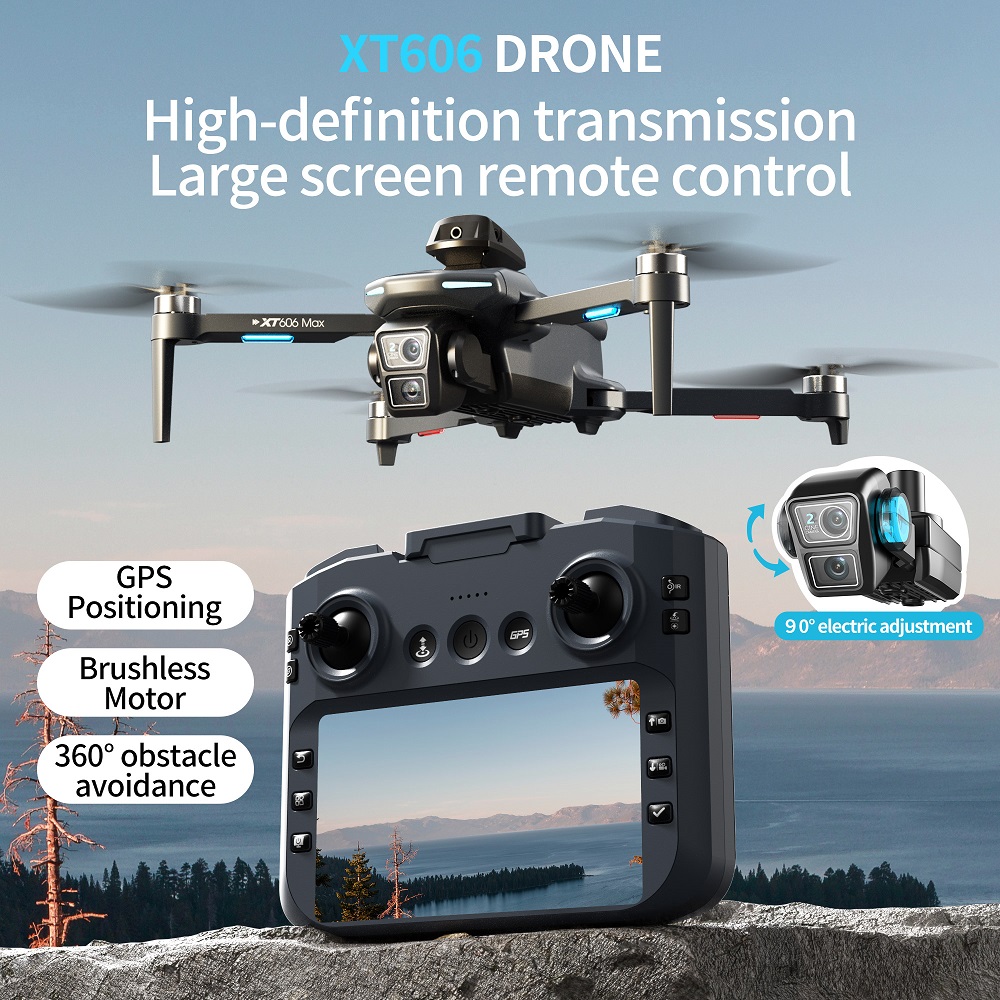 XT606 MAX 3 battery Drone 4k 8 – обзор и цена Drone Photogrammetry