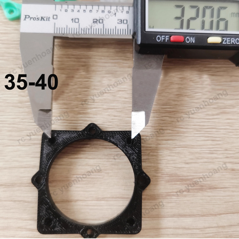 4PCS 3D Printed 4028 Cooling F – обзор и цена Drone 3D Modeling