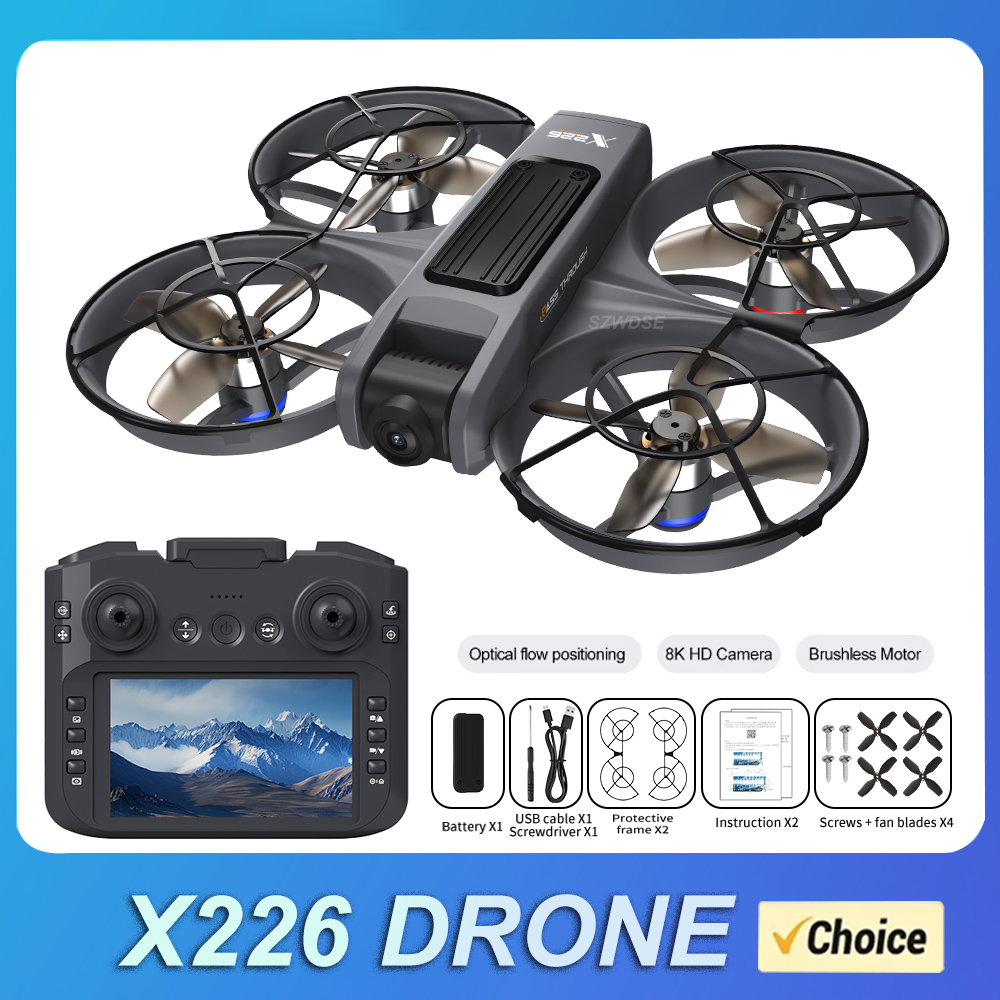 NEW X226 RC Drone 2.4G 5G WIFI – обзор и цена Drone Lidar