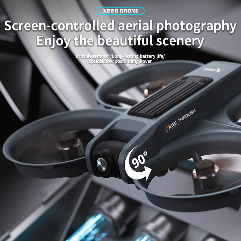 NEW X226 RC Drone 2.4G 5G WIFI – обзор и цена Drone Lidar