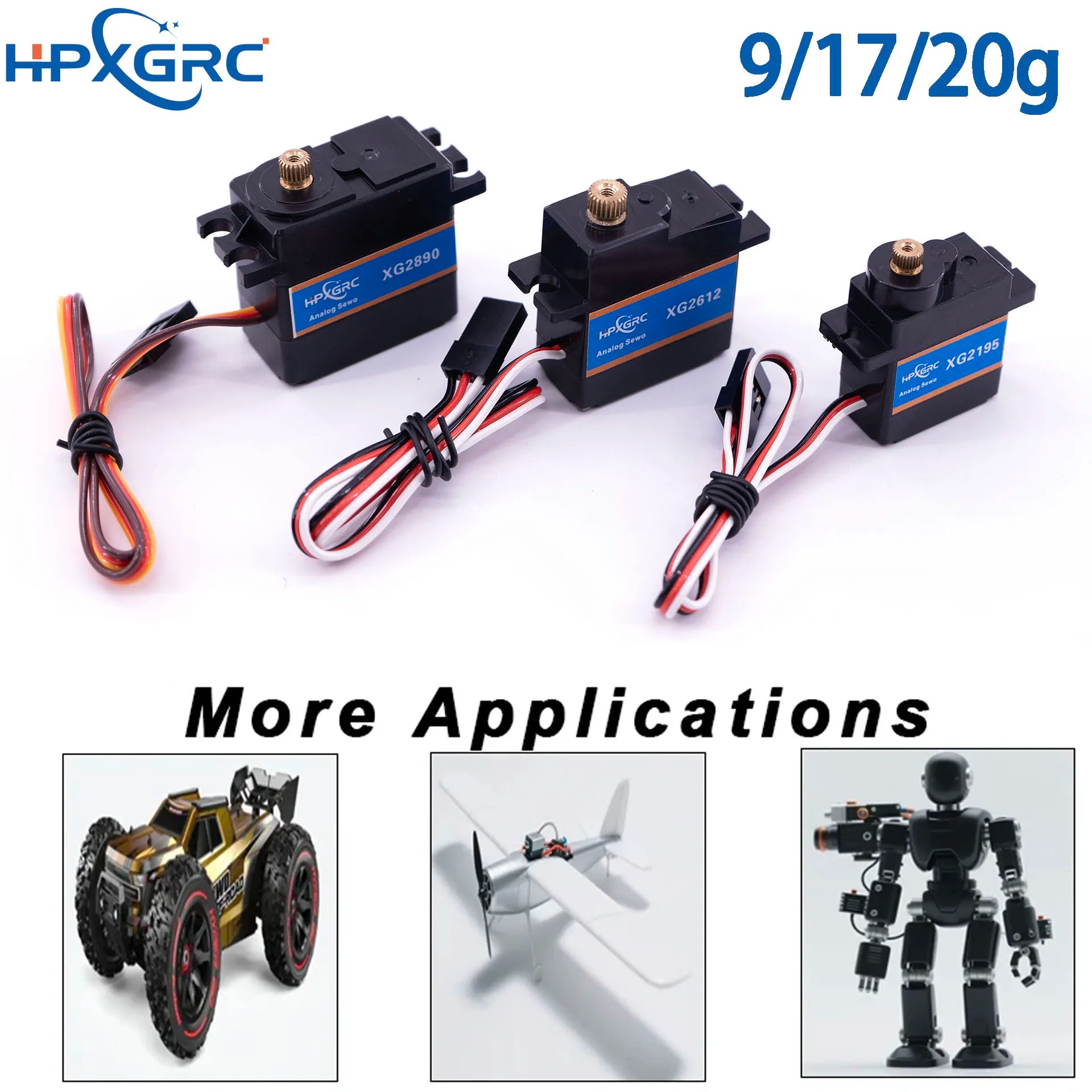 HPXGRC Waterproof Servo 9g 17g – обзор и цена Drone Lidar