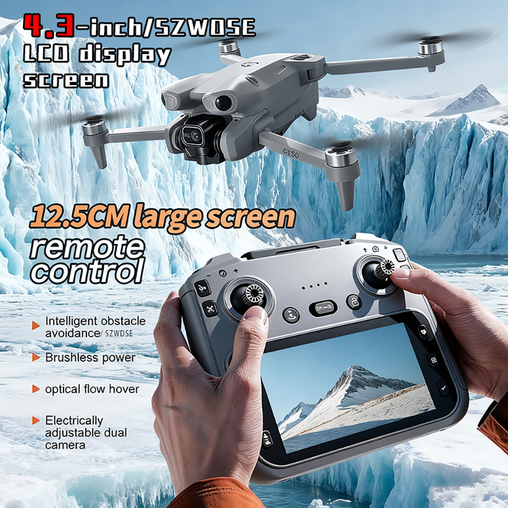 GT50 PRO MIni 5 pro RC Drone 8 – обзор и цена Drone Lidar