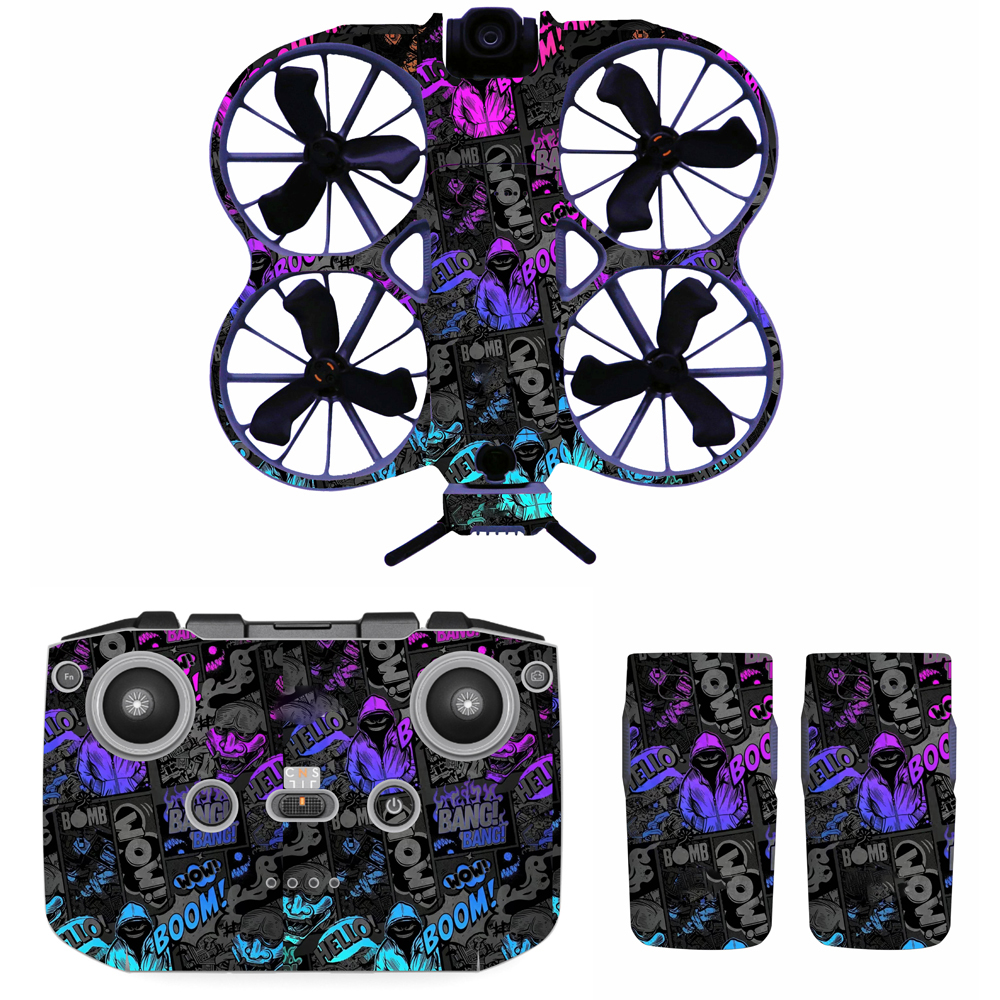 Decorative Sticker Kit for DJI – обзор и цена Drone Lidar