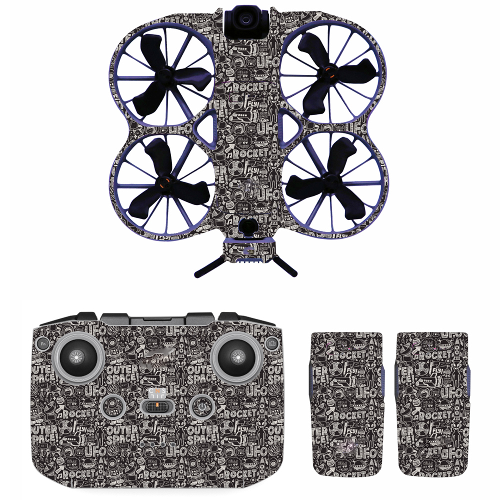 Decorative Sticker Kit for DJI – обзор и цена Drone Lidar