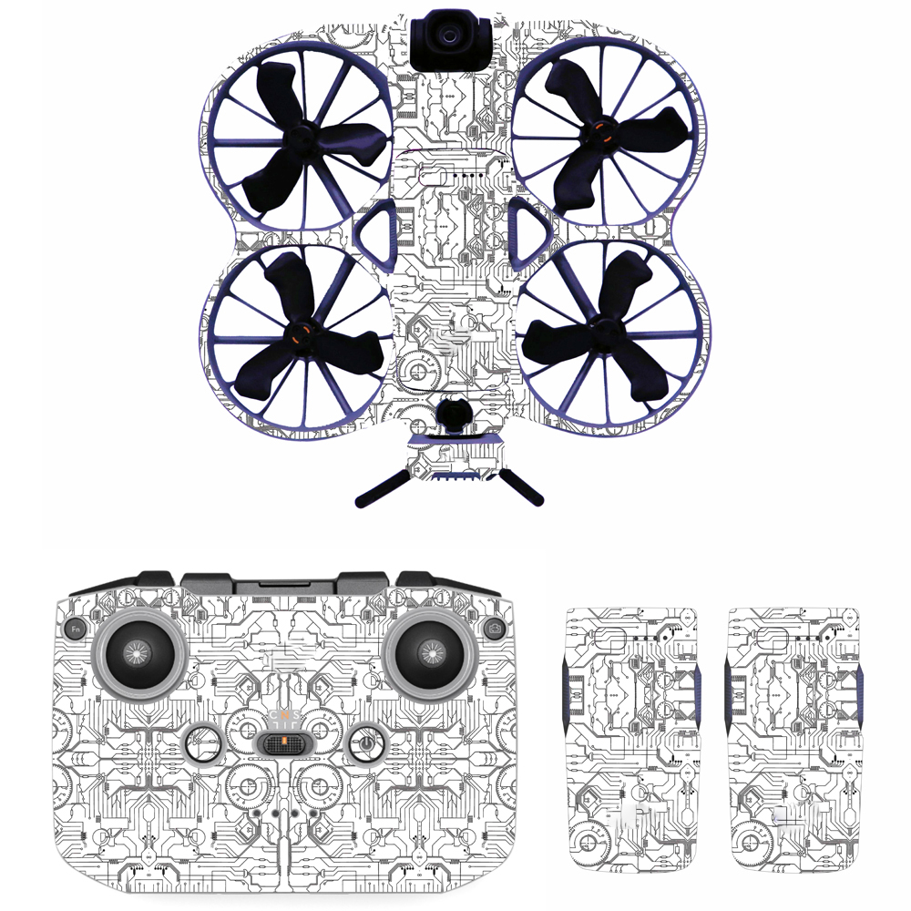Decorative Sticker Kit for DJI – обзор и цена Drone Lidar