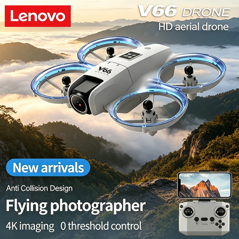 Lenovo V66 Mini Drone | 4K HD  – обзор и цена Drone Video Production