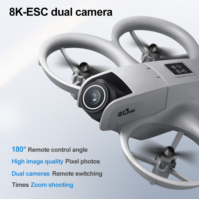 New GT3 Mini RC Drone 8K 5G Ae – обзор и цена Drone Aerial Photography